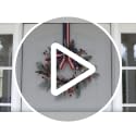 Patriotic 4th of July Candle Ring Wreaths for Pillar Candles, Set of 4