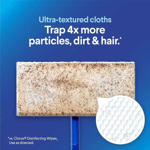 Clorox Scentiva Disinfecting Wet Mop Pads - Coconut & Waterlily Scent | 2 Packs, 24 Refills Each
