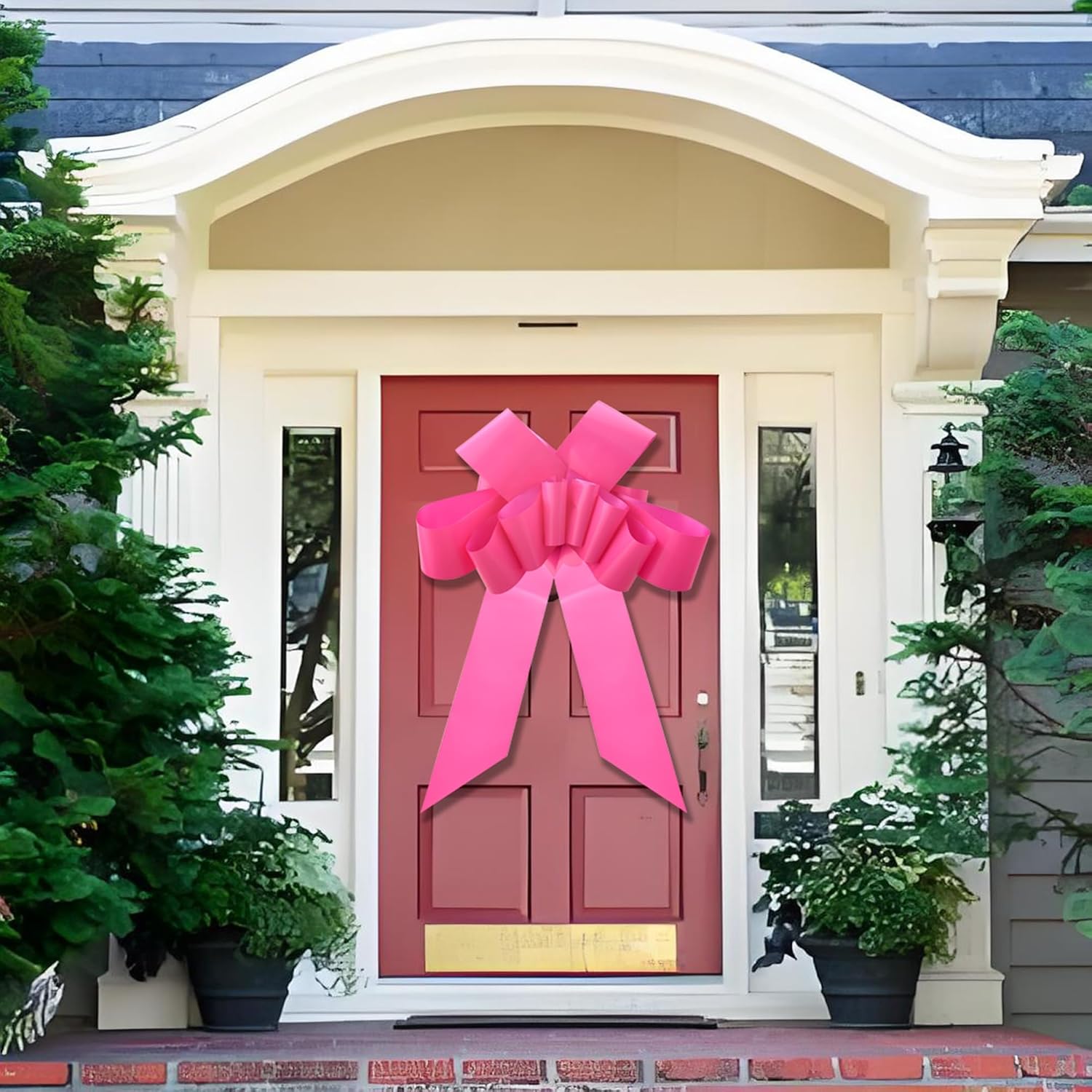 Skiennix 30-Inch Giant Car Bow - Perfect for Gifts | Eye-Catching Pink Design