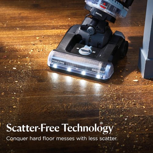 Bissell CleanView Max Vacuum - Tangle-Free Brush Roll & LED Headlights | Includes Pet Tools
