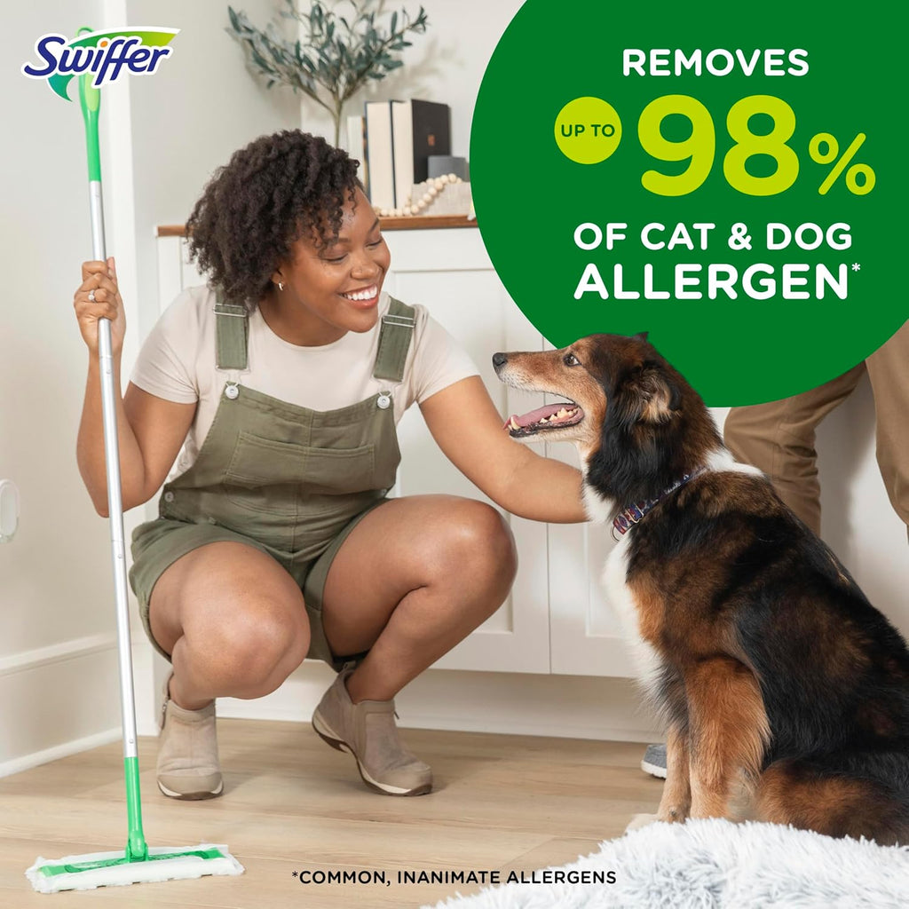 Skiennix Sweep & Mop Refill Pads - Heavy-Duty Multi-Surface Cleaning Cloths | 32 Count (Pack of 2)