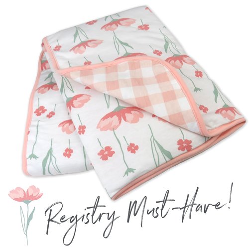 HonestBaby Reversible Baby Blanket