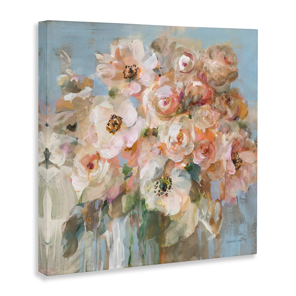Stupell Industries Blushing Bouquet Pink White Floral Canvas Wall Art, Design by Danhui Nai