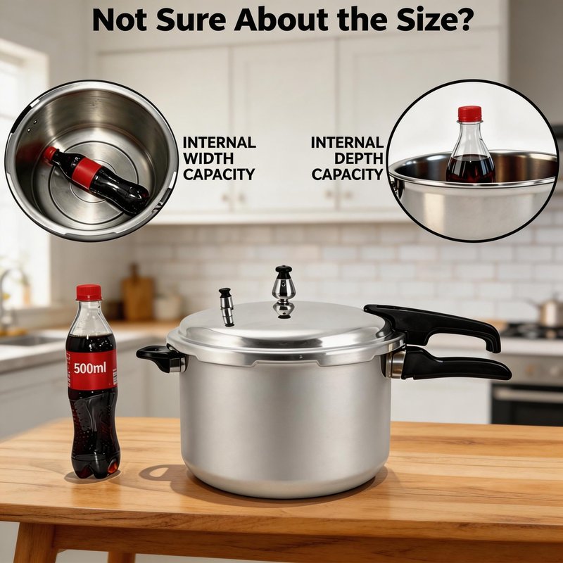 Fulgutonit 12 Quart Pressure Cooker,Aluminum Pressure Canner w/Canning Rack & Easy Lock Lid for Canning, Steaming