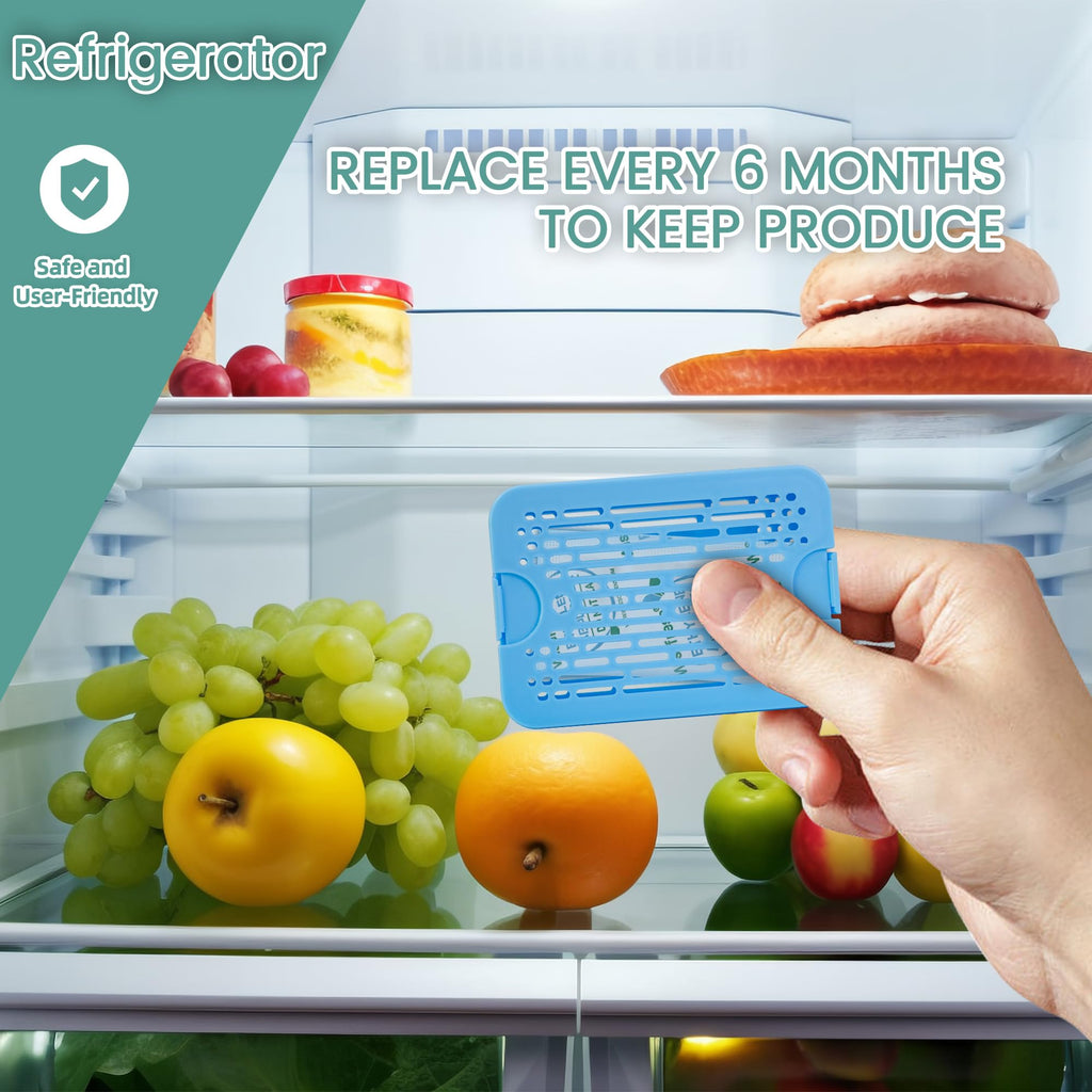 Wisesorb 20PCS 10 Gram Ethylene Gas Absorber Packet, Vegetable & Fruit Fresh Produce Protector,Fresh Fruit Preserver, Vegetable Saver,Food Saver,Ethylene Gas Absorber for The Fridge