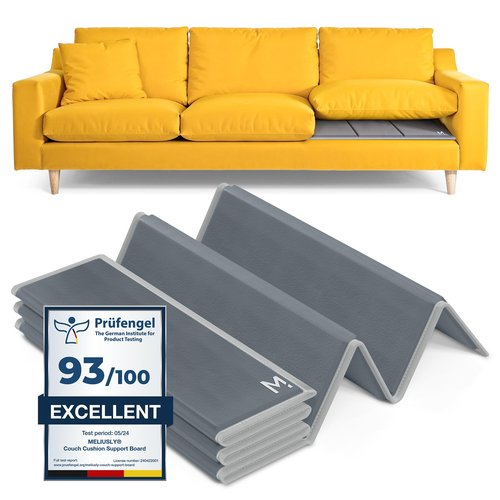 Meliusly Heavy Duty Couch Cushion Support for Sagging Cushions (28x72) Reinforced Plywood Sofa Cushion Support Board for Sagging Seat, Deep Couch Supporter for Under the Cushions, Loveseat Saver