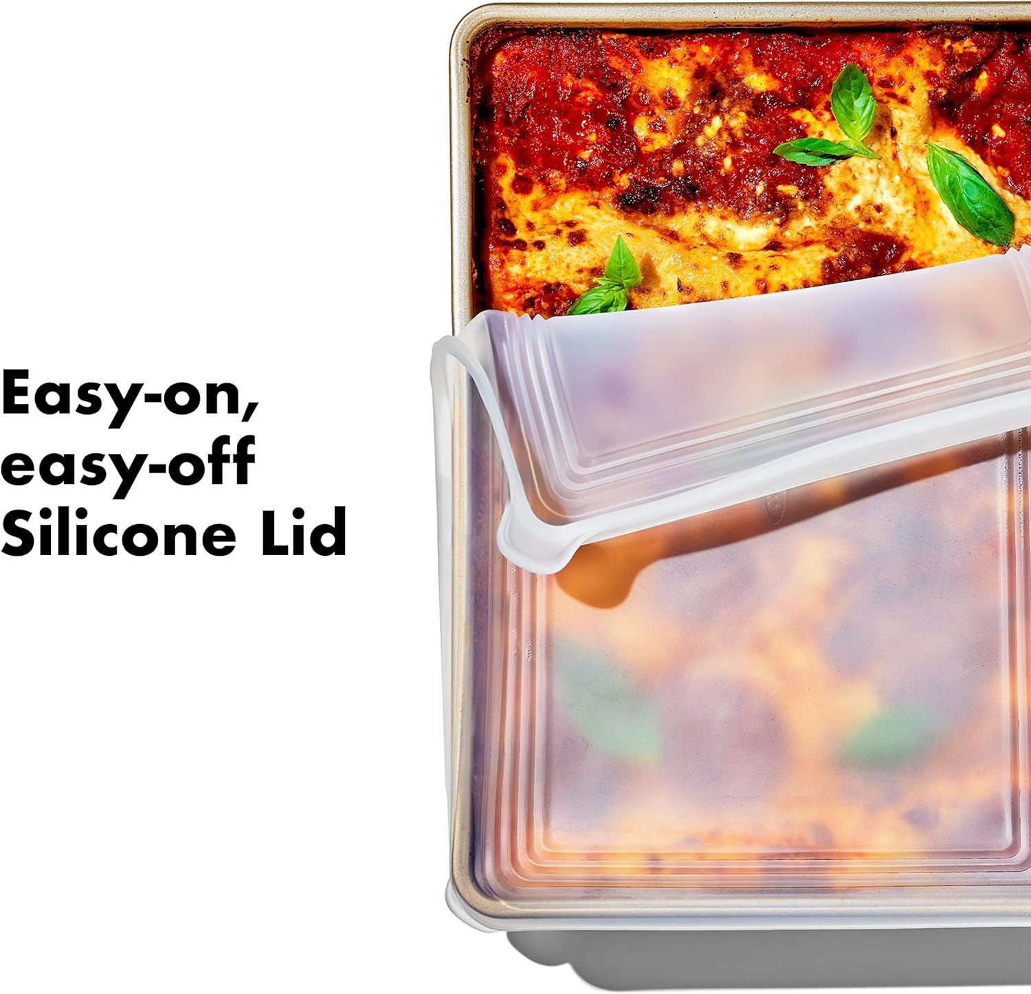 OXO Good Grips Silicone Bakeware Lid - Durable 9in x 13in Design for Effortless Baking