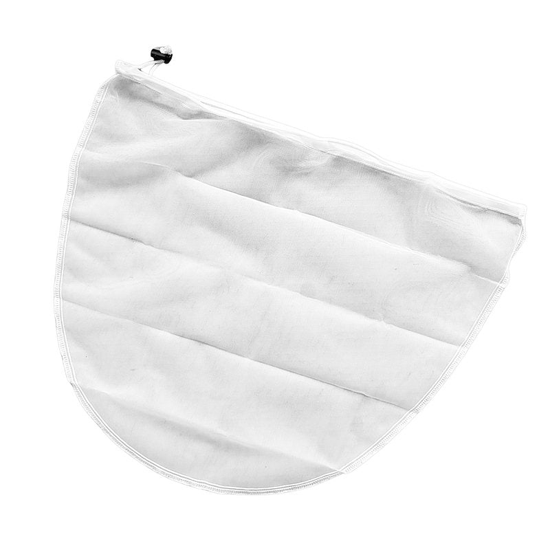 2 Pack Reusable and Washable 20"x18" Filter with Adjustable Drawstring for Straining and Filtering Honey, Wax, Beer, Nut Milk and More Through Nylon 600 Micron Mesh in a 5 Gallon Bucket
