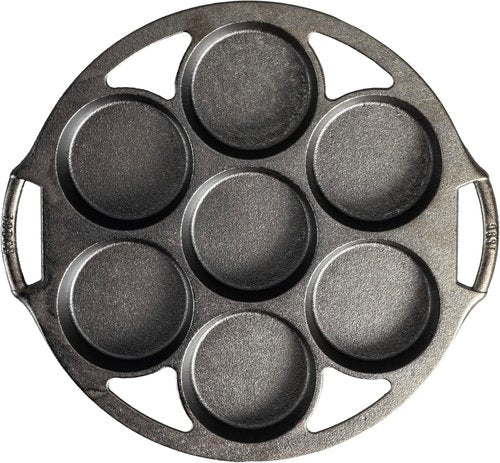Lodge Cast Iron Mini Cake Pan - Durable Nonstick Design for Perfectly Baked Treats