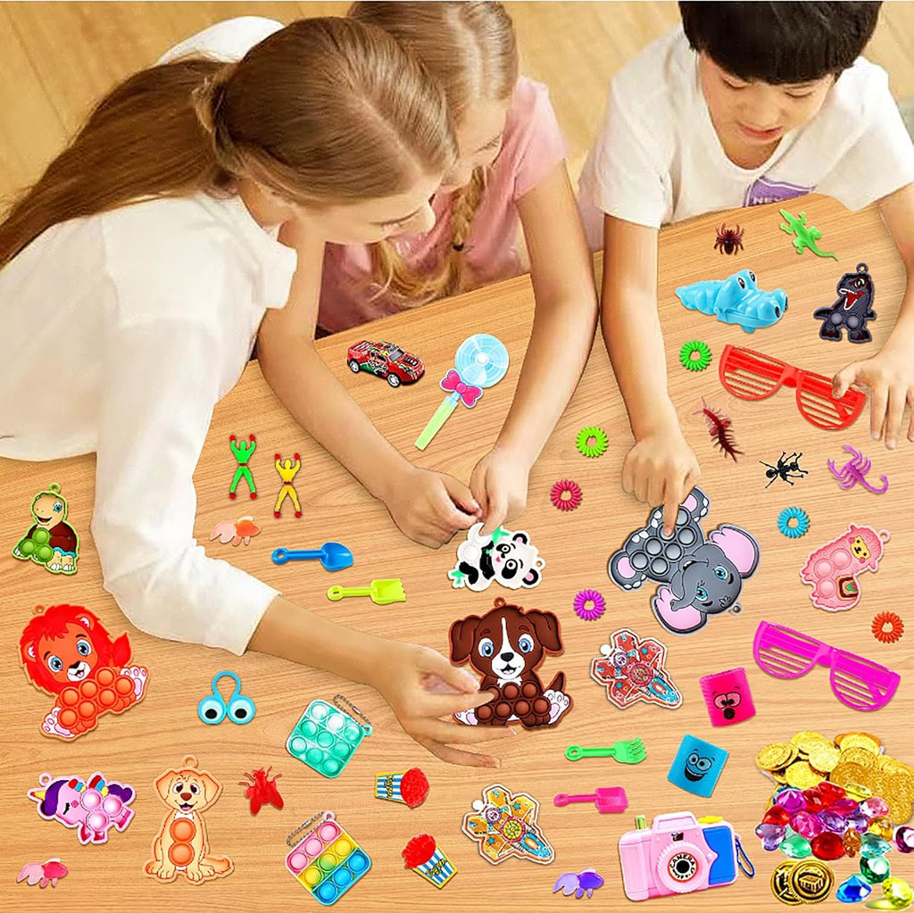 Skiennix 1000 PCS Fidget Toys Bulk - Perfect Party Favors & Classroom Prizes for Kids
