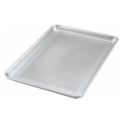 Winco 13” x 18” Perforated Aluminum Sheet Pan, Half Size