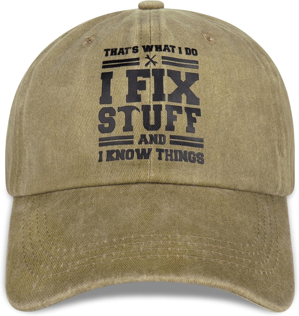 Skiennix Cotton Baseball Cap - Adjustable Fit | Perfect Gift for Men's Birthdays