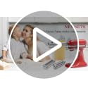 3-Piece Stainless Steel Pasta Maker Attachment for Stand Mixers