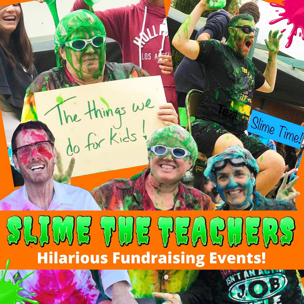 PARTY GOAT Instant Slime Powder - Make 40 Gallons of Multicolor Slime for Blaster Guns & Color Events