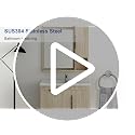 NearMoon Stainless Steel Bathroom Towel Ring - Wall Mounted Brushed Nickel