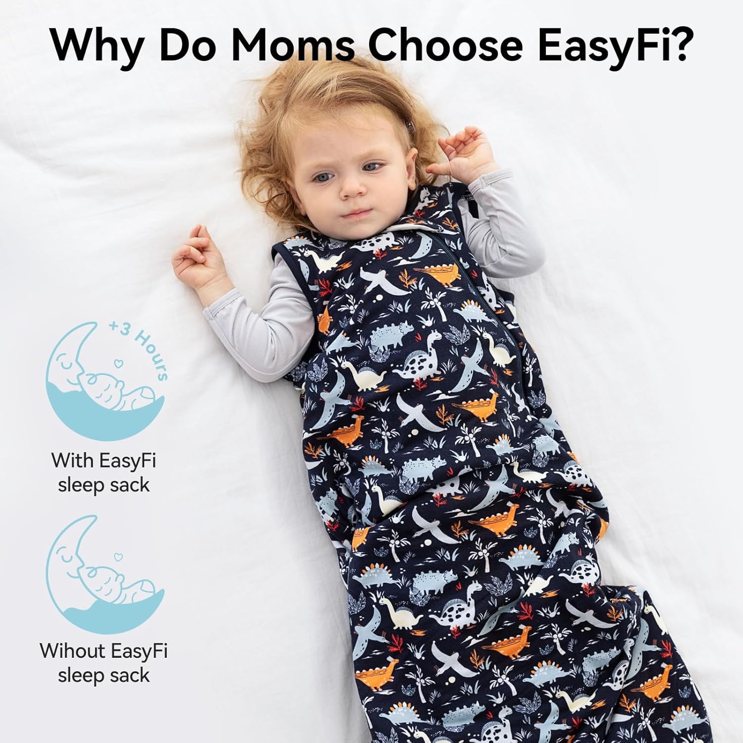 Rayon by Bamboo Toddler Sleep Sack - Supersoft 1.0 Tog Wearable Blanket for Ages 2T-3T | Unisex Design