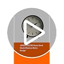 Modern Round Desk Clock, Retro Style Mantel Clock with Quartz Movement