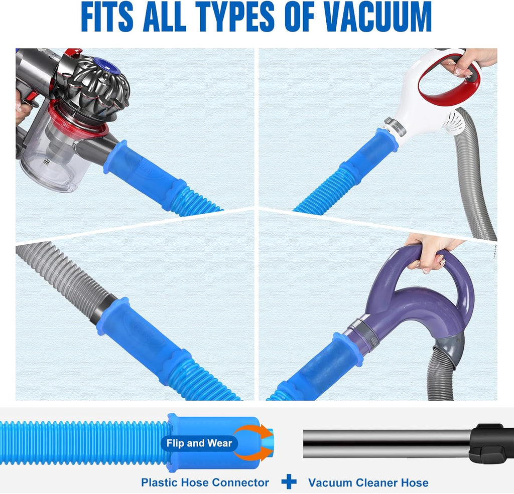 Sealegend Dryer Vent Cleaner Kit - Vacuum Hose Attachment for Quick Lint Removal | Universal Fit