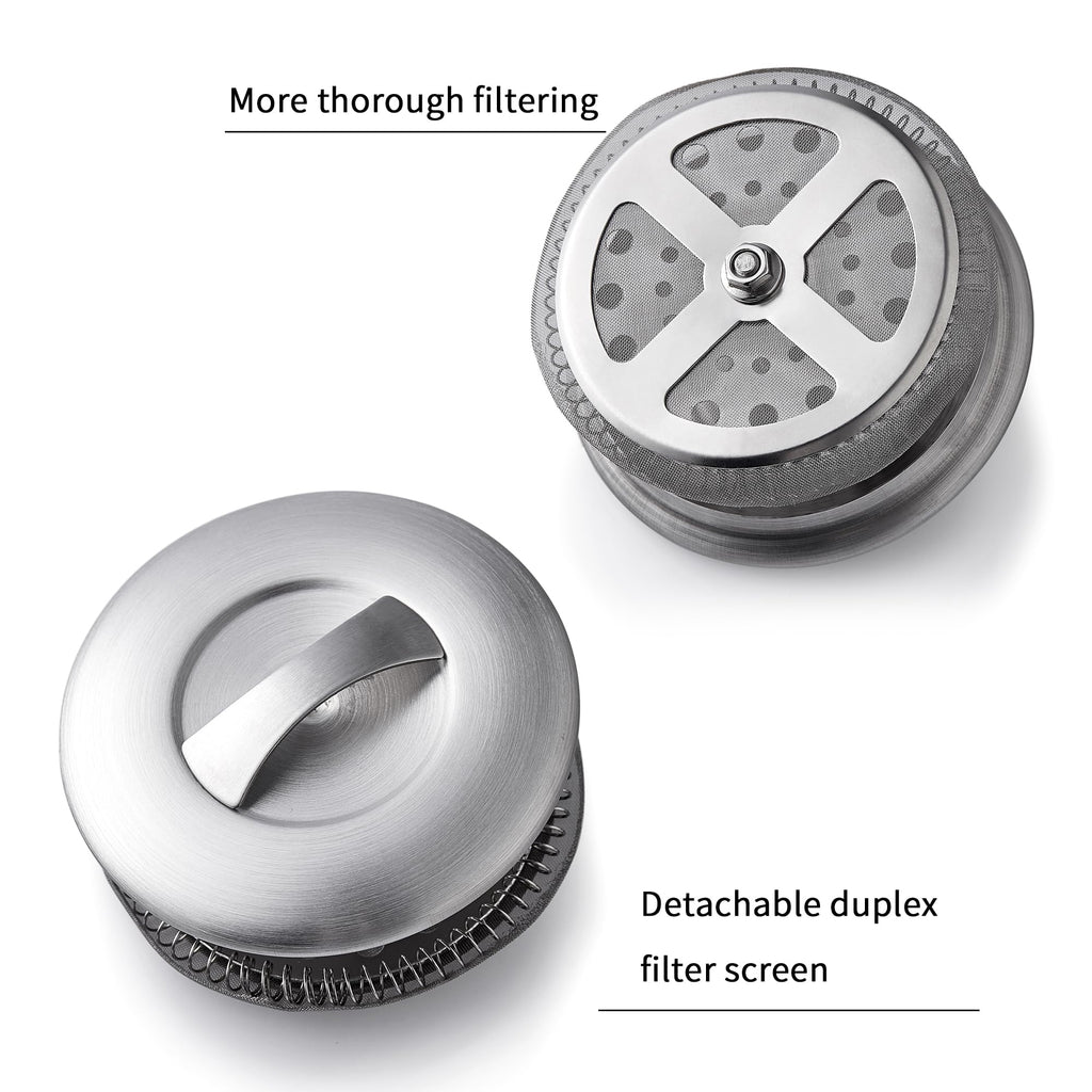 2000ML/68OZ Glass Pitchers with Lid for Hot and Cold Drinking, Heat Resistant Borosilicate Glass Pitcher for Tea, Juice, Milk, Cold Hot Beverages