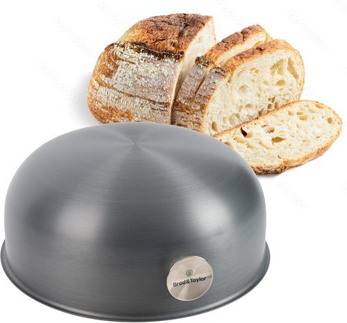 Brod & Taylor Ultralight Baking Shell for Sourdough Bread - No Preheating for Crispy Crust
