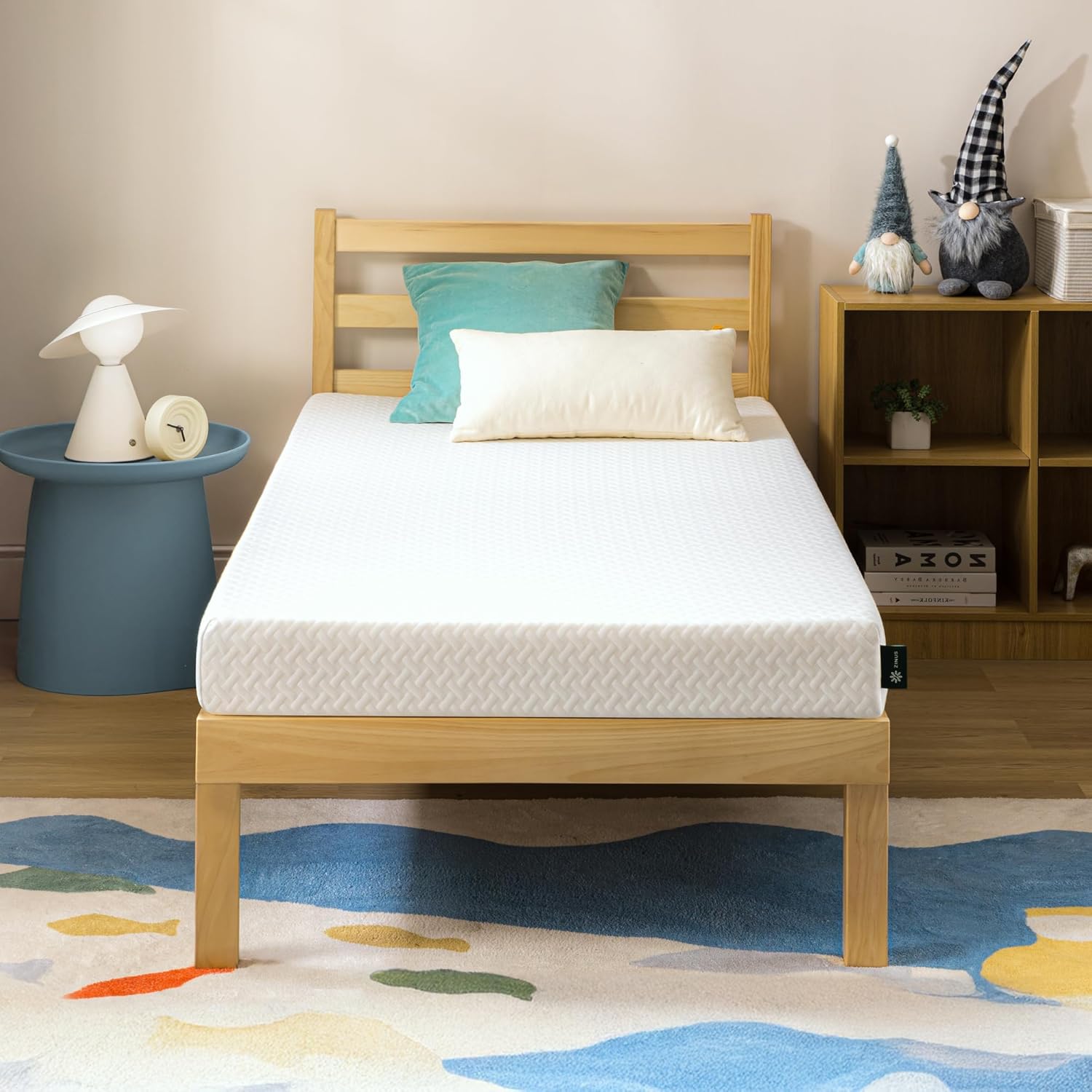 Zinus 5 Inch Twin Memory Foam Mattress - Cooling Comfort, Medium Feel, Fiberglass Free, Certified Safe