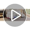 120" Sectional Sofa with Bluetooth Speaker, Wireless Charging & Storage