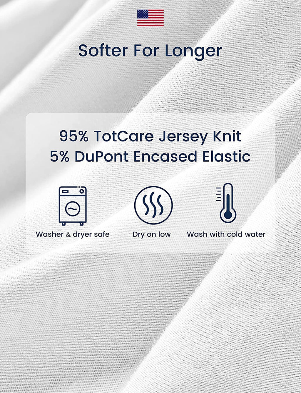 TotAha Premium Stretchy Pack N Play Playard Sheets - Hypoallergenic, Silky Soft Jersey-Knit (2-Pack, 38" x 24", Balloon & Sailboat)