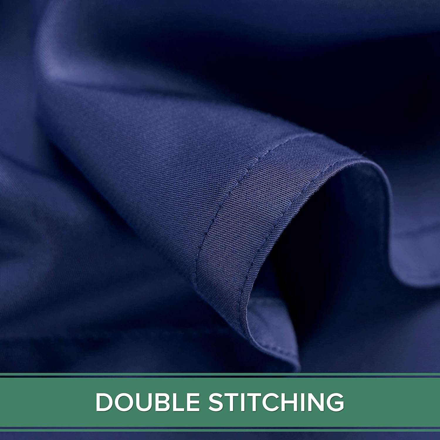 Pure Bamboo California King Sheets - 100% Organic Viscose Bed Set, Soft & Cooling, Cobalt Blue