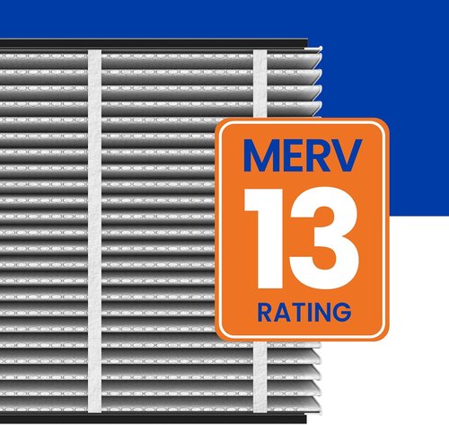 AprilAire 813 Replacement Filter - MERV 13 Whole House Air Purifier Filter, 20x25x4 (Single Pack)