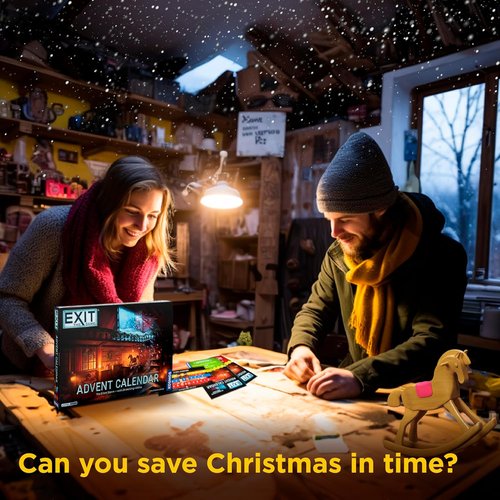 EXIT: The Game - Advent Calendar - The Silent Storm Family Cooperative Puzzle Adventure