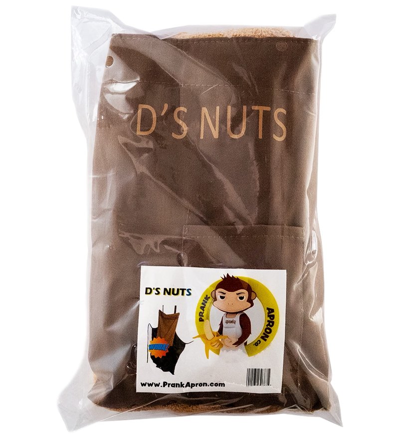 D'S Nuts Prank Apron - Perfect Gag Gift For Dad