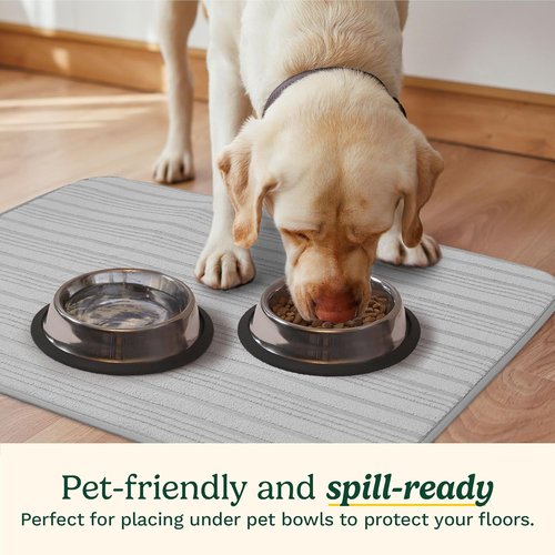 Cuisinart Dish Drying Mats - Ultra Absorbent XL 18" x 24" | Foldable, Machine Washable, Fast Drying