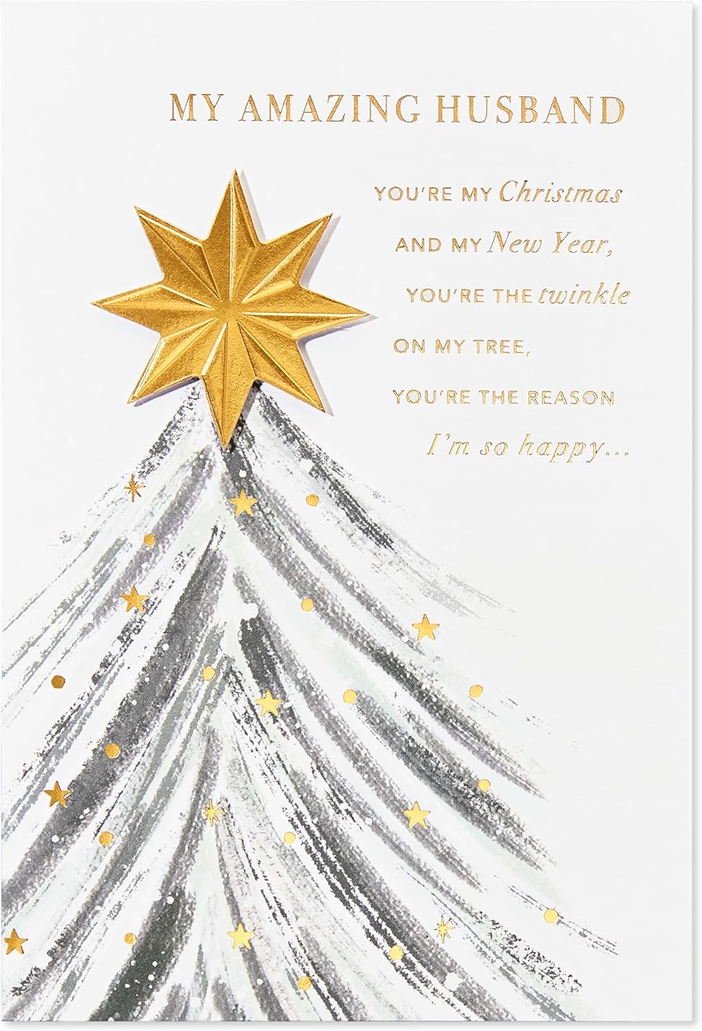 American Greetings Christmas Card - Heartfelt Message for Husband | Perfect Holiday Greeting