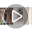 Over the Door Shoe Organizer 6-Tier Hanging Storage Rack for Closet
