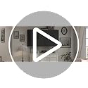 28-Inch Metal Wall Storage Cabinet with Adjustable Shelf and Locking Door