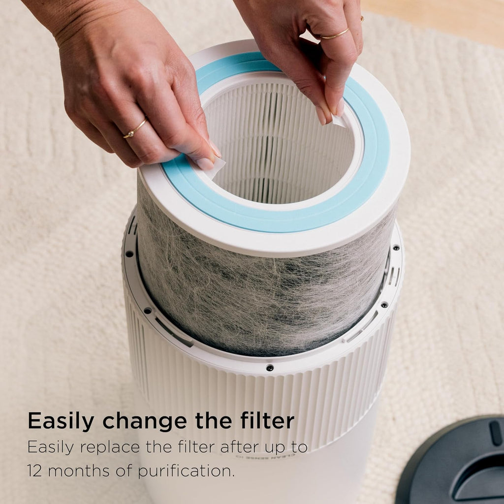 Shark Air Purifier - HEPA Filter with Clean Sense Technology | 1000 Sq Ft Coverage for Home & Kitchen