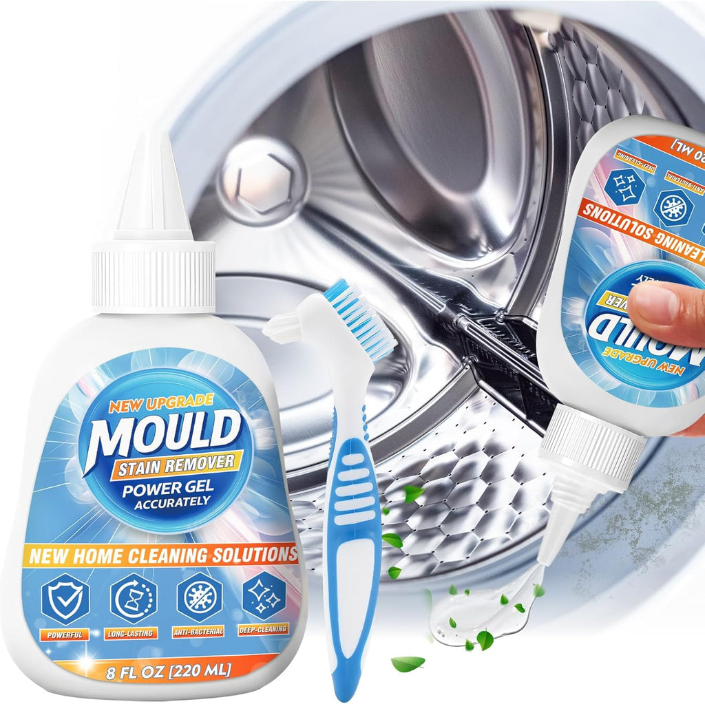 Regine Switzerland Mold Stain Remover Gel - Heavy Duty Cleaner for Home & Washing Machines | 8 Fl Oz