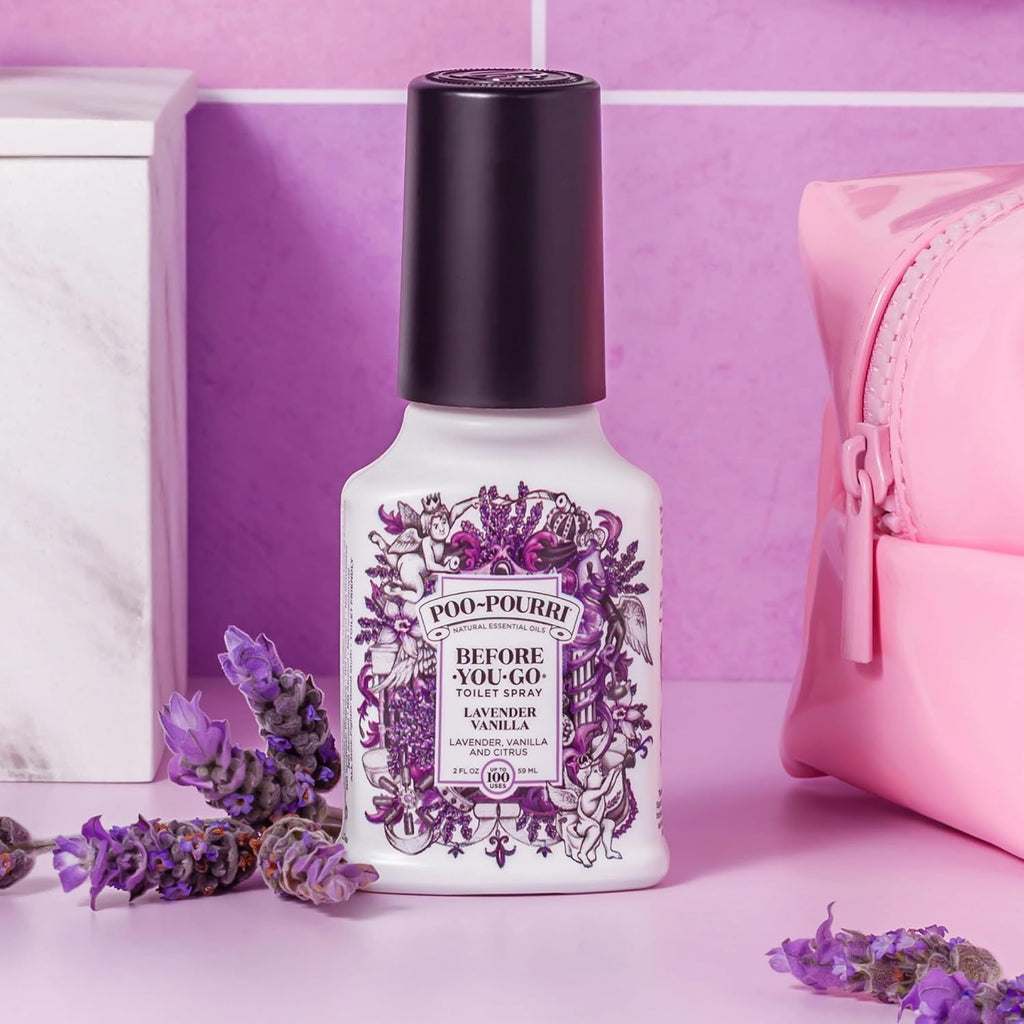 Poo-Pourri Toilet Spray - Travel Essentials Variety Pack | 3 Scents, TSA Approved, 0.34 Fl Oz Each