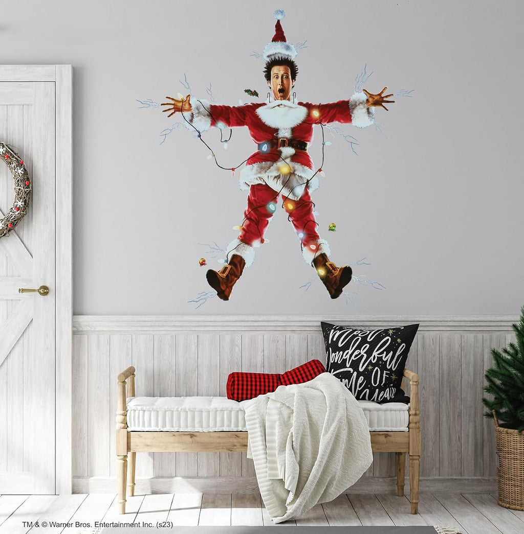 RoomMates National Lampoon's Christmas Vacation Wall Decal - Festive Red Design for Holiday Cheer