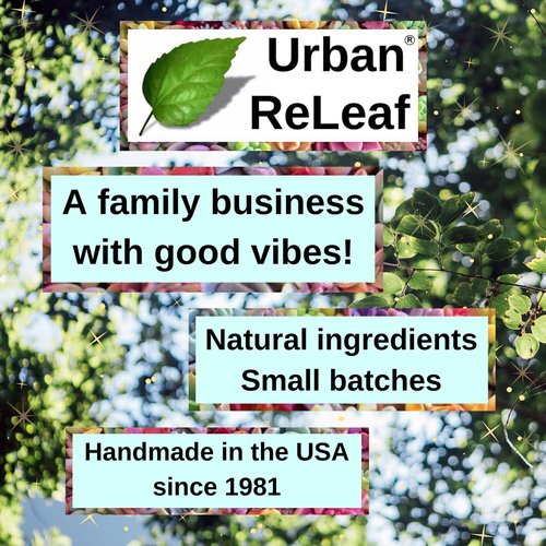 Urban ReLeaf BLESSING SALT! Blessed Dead Sea Salt. Holy Ceremony Wedding Anointing Baptism Meals Housewarming, Healing Minerals, Big 6 oz resealable bag.