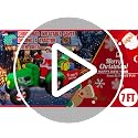 7FT Christmas Inflatable Santa Driving Tractor with Gifts & Lights