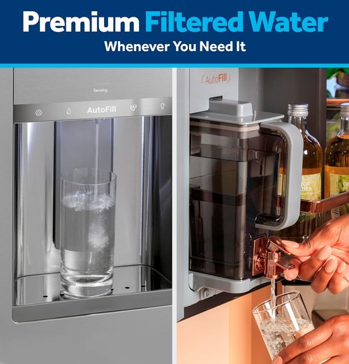 GE XWFE Water Filter - Genuine Replacement for Lead & Impurity Reduction | 1-Pack, Certified Quality