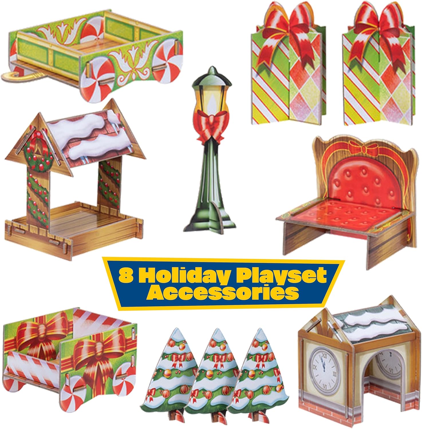 Pokémon 2025 Holiday Advent Calendar - 24-Piece Gift Playset with 16 Toy Figures & 8 Accessories - Officially Licensed for Kids 4+