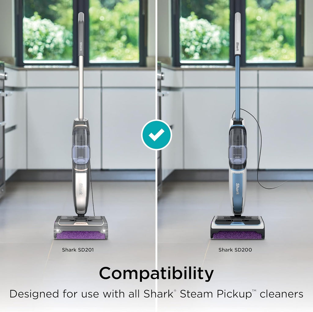 Shark Steam Pickup Brushroll Bundle - Compatible with SD201 3-in-1 Steam Mop | 2 Pack, 1225FFJ200