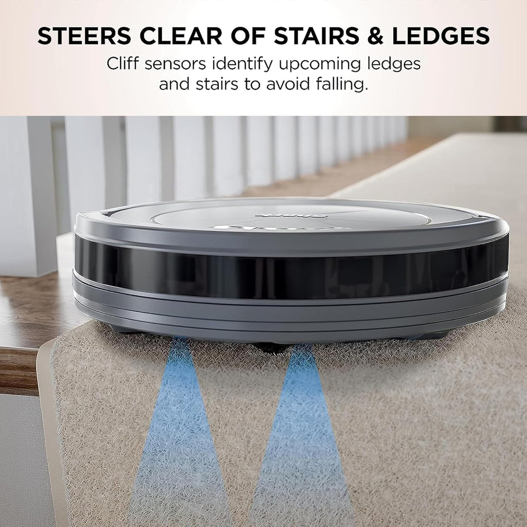 Shark AV753 ION Robot Vacuum - WiFi Connected, Tri-Brush System, 120 Min Runtime | Multi-Surface Cleaning, Grey