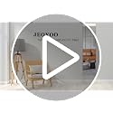 Shatterproof Acrylic Wall Mirror Tiles - 8x8 Inch Self-Adhesive Set of 4