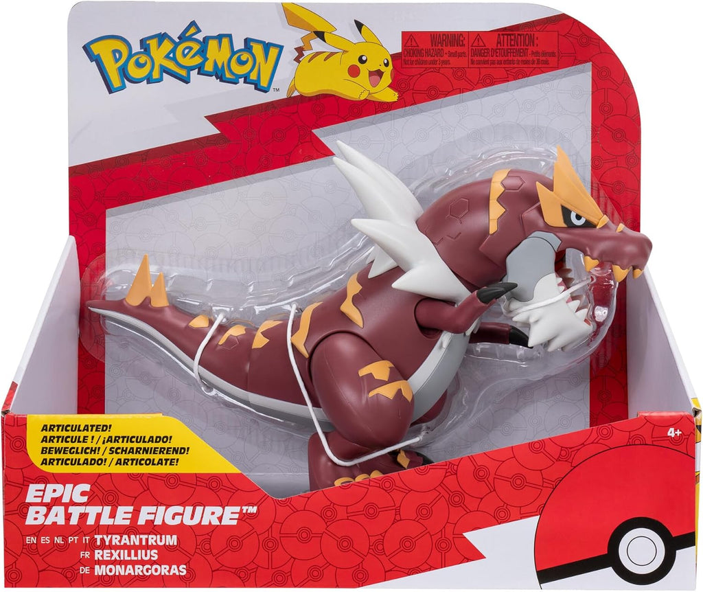 Pokémon Epic Monargoras Moving Figure - 30 cm Official Collectible Toy