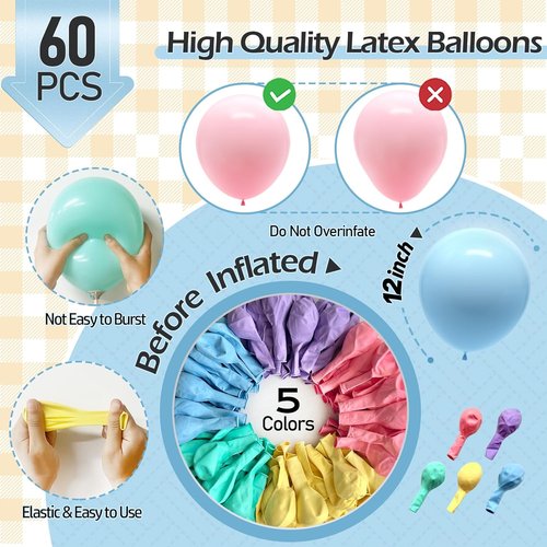 110Pcs Metallic Chrome Gold Balloon Arch Kit - 12 Inch Garland for Wedding, Birthday & Baby Shower Decor