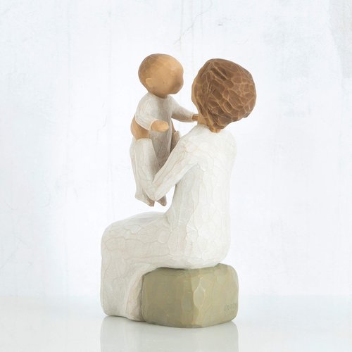 Willow Tree Grandmother, A Unique Love That Transcends The Years, Celebrate New Beginnings, Babies, Families, Loving Relationships Between Parent, Grandparent and Child, Sculpted Hand-Painted Figure
