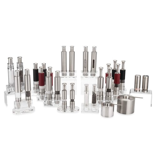 Salt And Pepper Grinder Set or Singles, Grind Gourmet Original Pump & Grind Cooking Gadgets, Spice Grinder, Pepper Mill, Modern Push Button Salt N Pepper Grinders, Buy 1, 2 ..